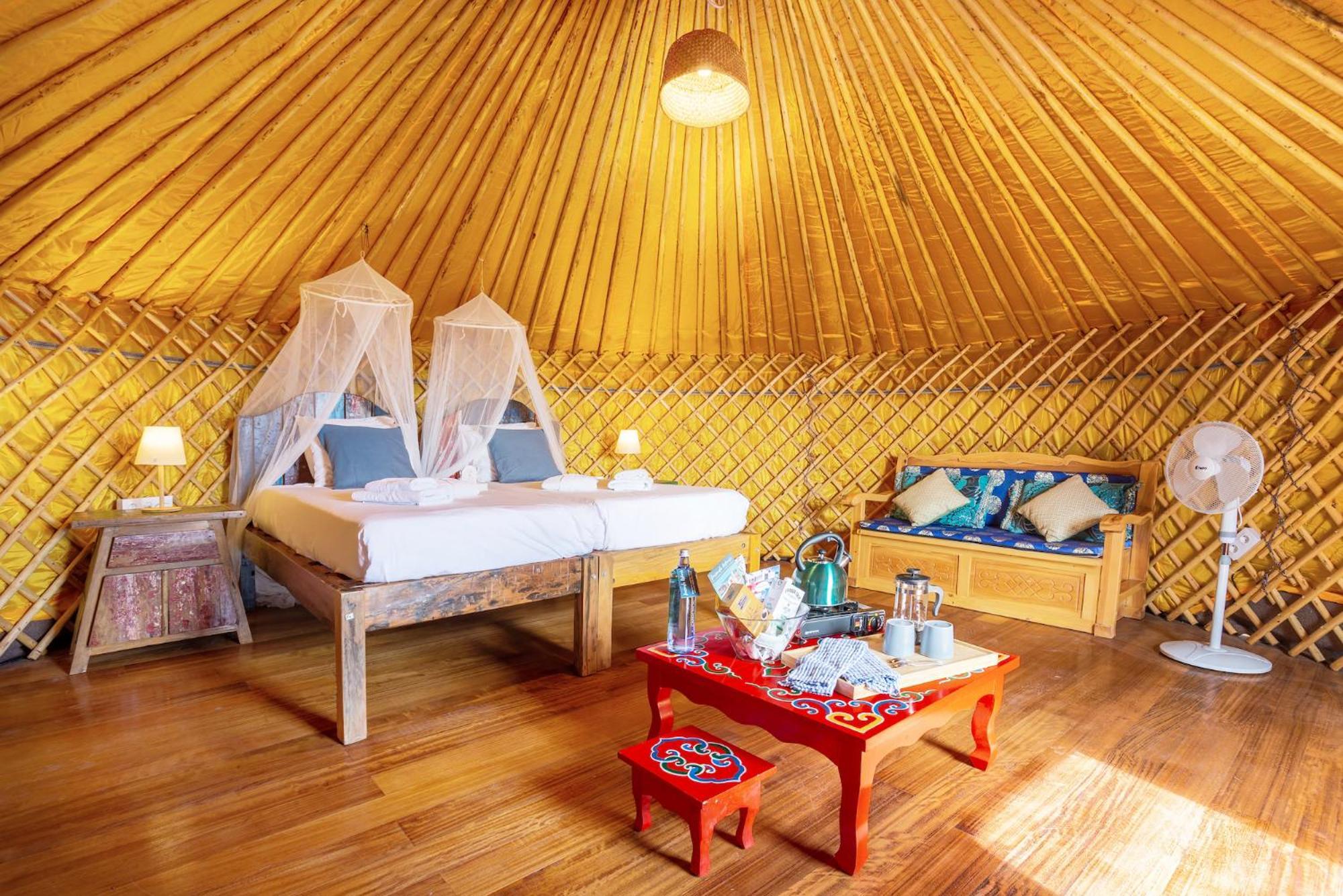 Finca De Arrieta Village - Yurts And Stone Cottages - Shared Pool - Walking Distance To Arrieta Beach - Off Grid Tabayesco Екстериор снимка